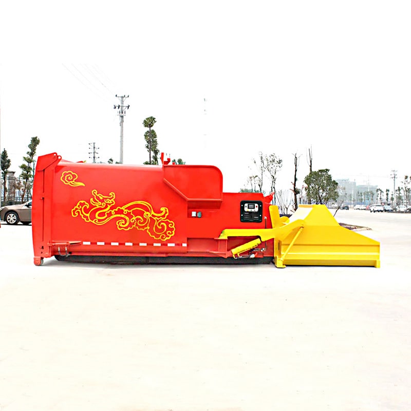 Hook arm garbage truck detachable compressed garbage truck