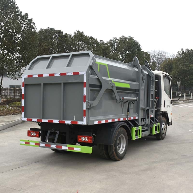 FOTON waste collection vehicle side loader garbage truck