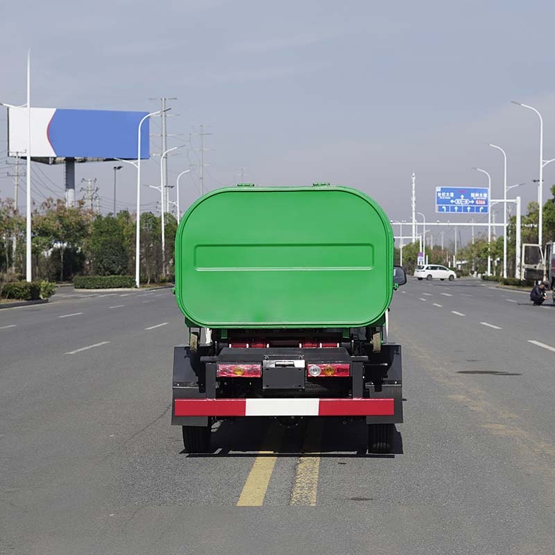 Mini 3cbm Hydraulic Arm Hook Lift Garbage Truck