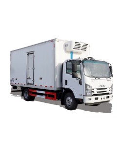 Camion frigorifique de fruits de mer congelés Isuzu 23 m3 au Japon