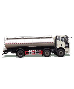 FAW 3 axles 6*4 19.5m3 edible water milk tank truck