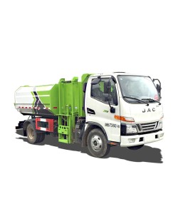 JAC 7000 Liters Garbage Compactor Side Loading Waste Collection Truck
