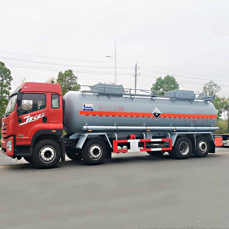 FAW 20 ton 8*4  acetic phosphoric solution transport truck