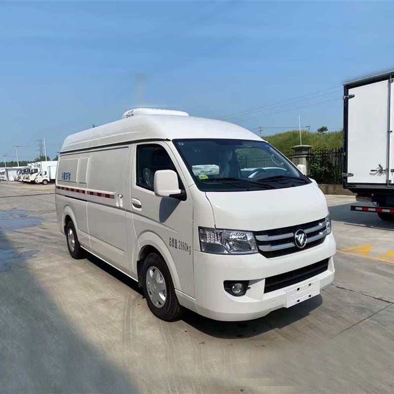 2 ton Frozen food transportation refrigerator van truck