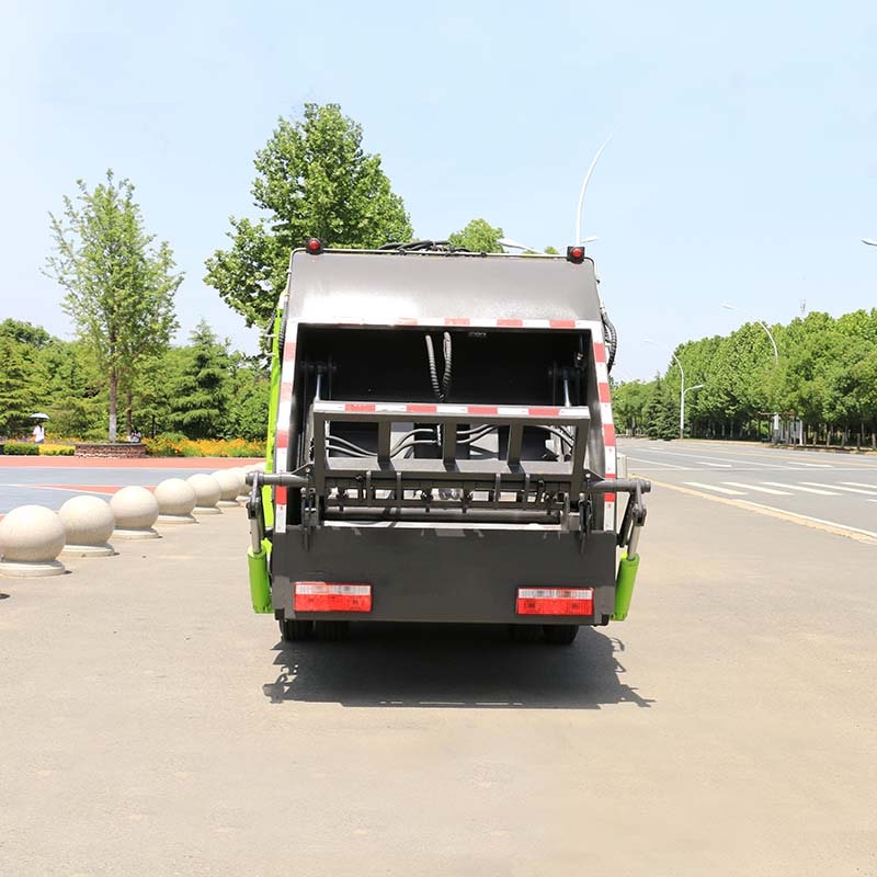 China brand 4×2 6cbm compressed garbage truck
