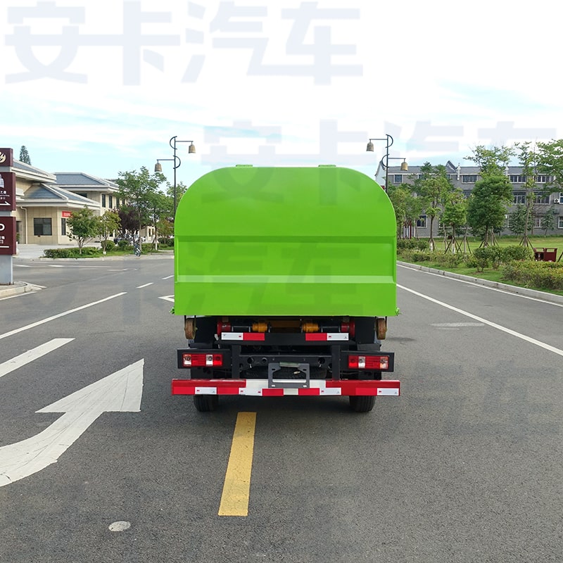 changan 4x2 3cbm mini hook lift garbage truck
