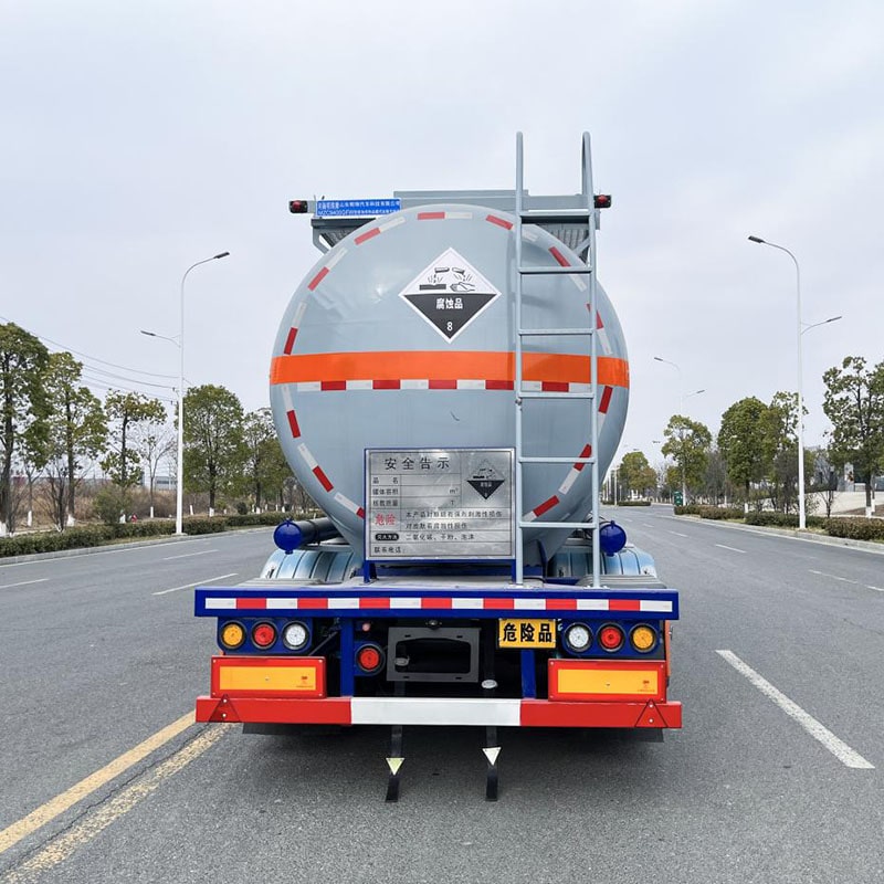 30 cbm sulfuric acid hydrochloric acid transport truck