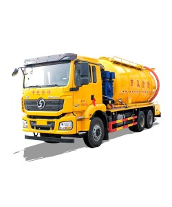 SHACMAN 6*4 22 cbm cleaning sewage suction tank truck