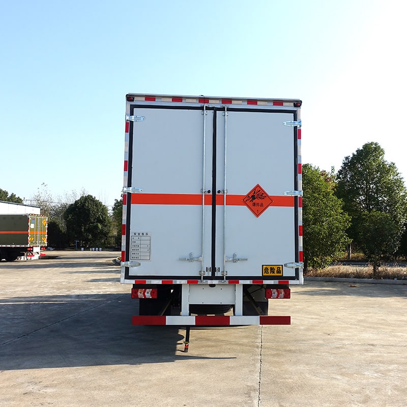 JAC 4*2  blasting equipment van cargo truck for sale