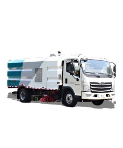 Foton 4m3 high pressure road brushing sweeper truck
