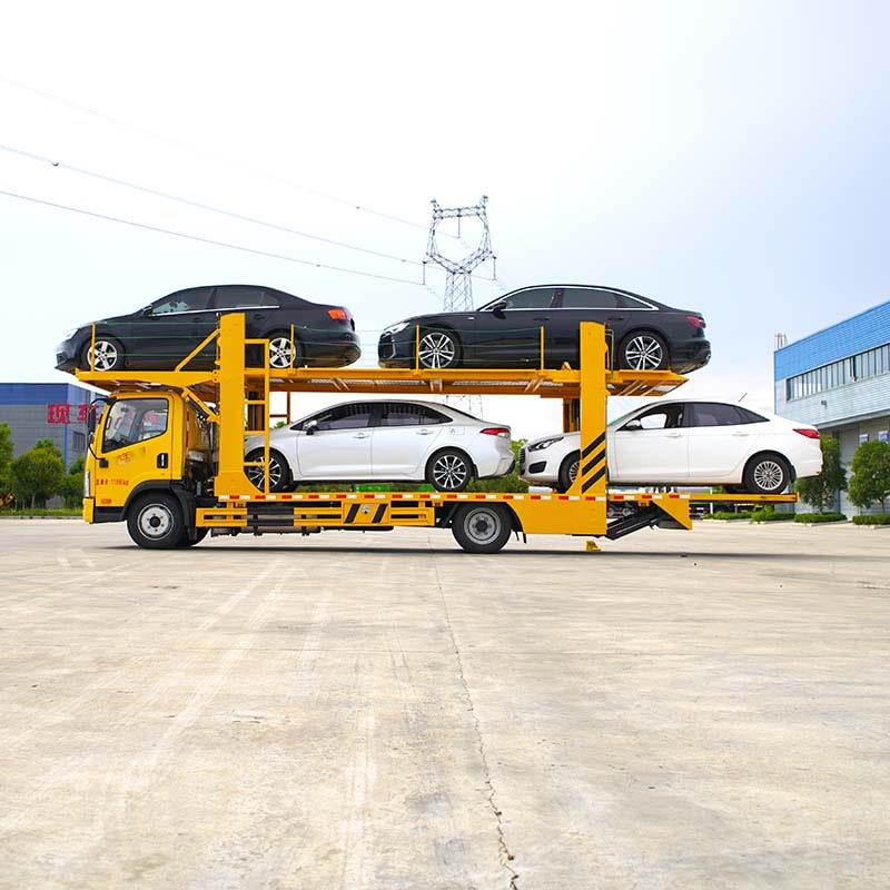 FAW double floor suv&car transport 3 car carrier truck
