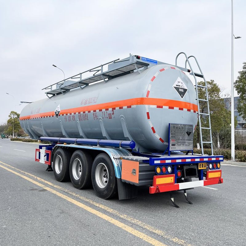 30 cbm sulfuric acid hydrochloric acid transport truck