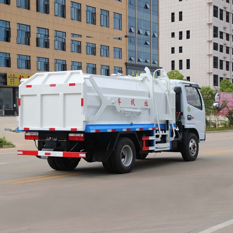 Dongfeng 4*2 waste transfer garbage truck