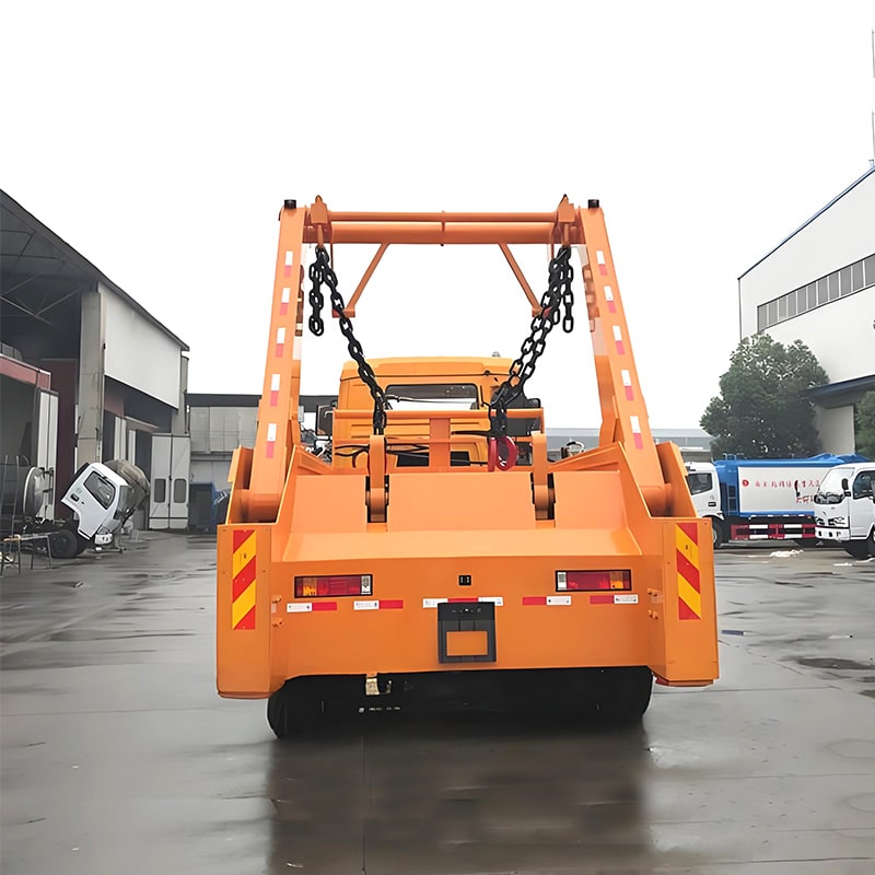 Shacman 17 CBM Swing Arm Trash Truck for Sale