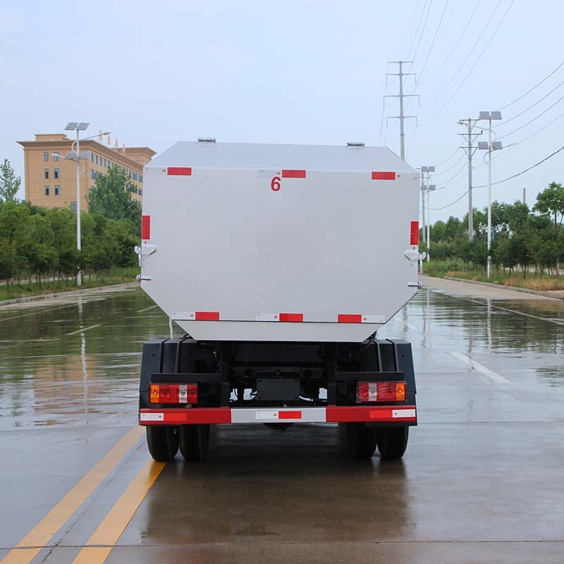 Foton 5m3 side self dumping and loading garbage truck