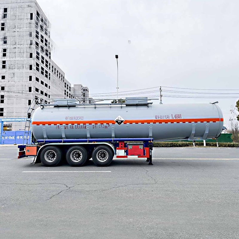 30 cbm sulfuric acid hydrochloric acid transport truck