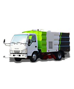 ISUZU 5000Liters вакуумная подметальная машина для уборки дорог