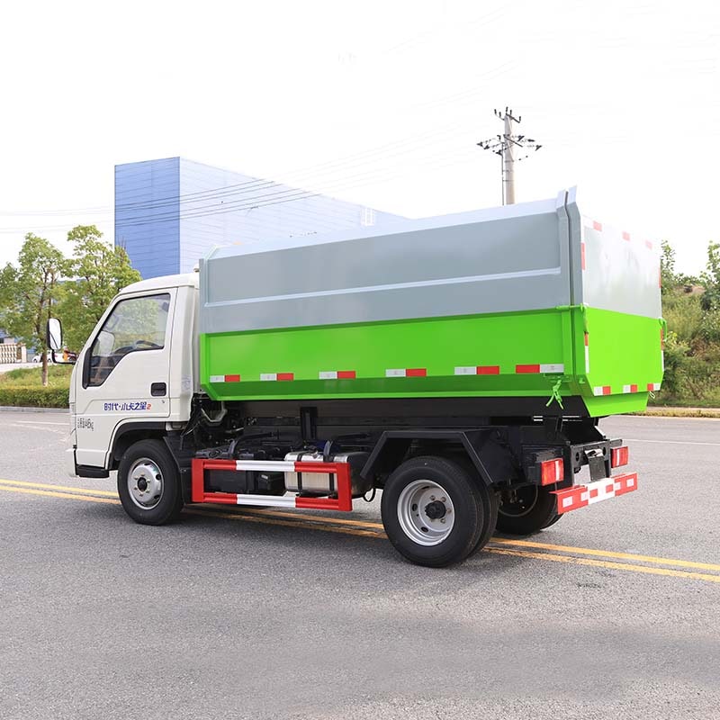 FOTON high quality automated side loader garbage truck