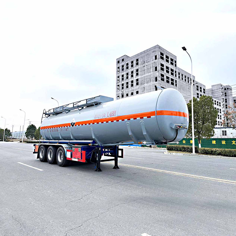 30 cbm sulfuric acid hydrochloric acid transport truck