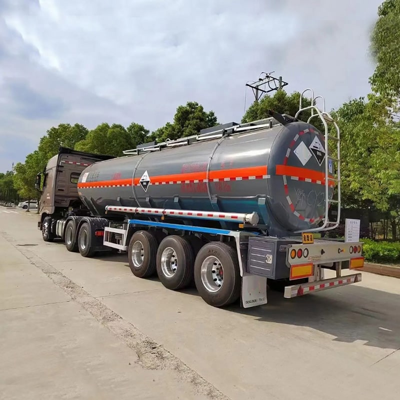 26000L Crude Oil Gasoline Petrol Diesel Tanker Semi Trailer