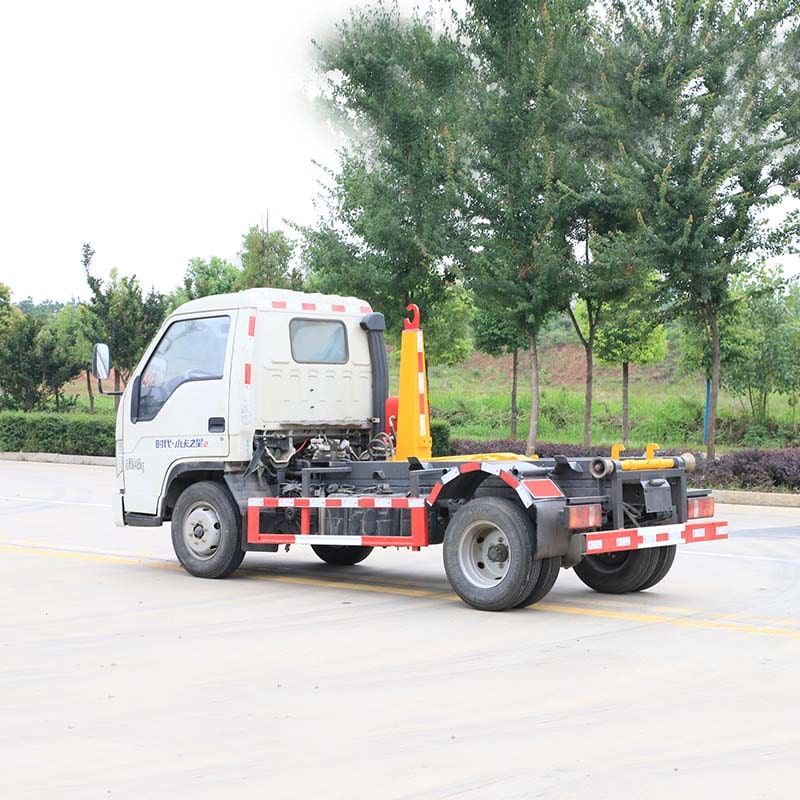 Foton mini 3-4 CBM Hook Lift Garbage Truck
