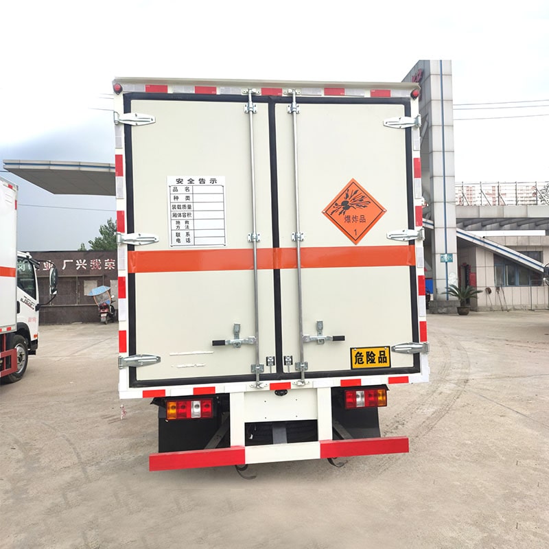 JMC firecracker transport blasting equipment truck