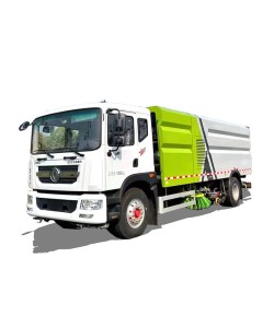 Dongfeng cheap price 4*2 6 wheels road sweeper truck