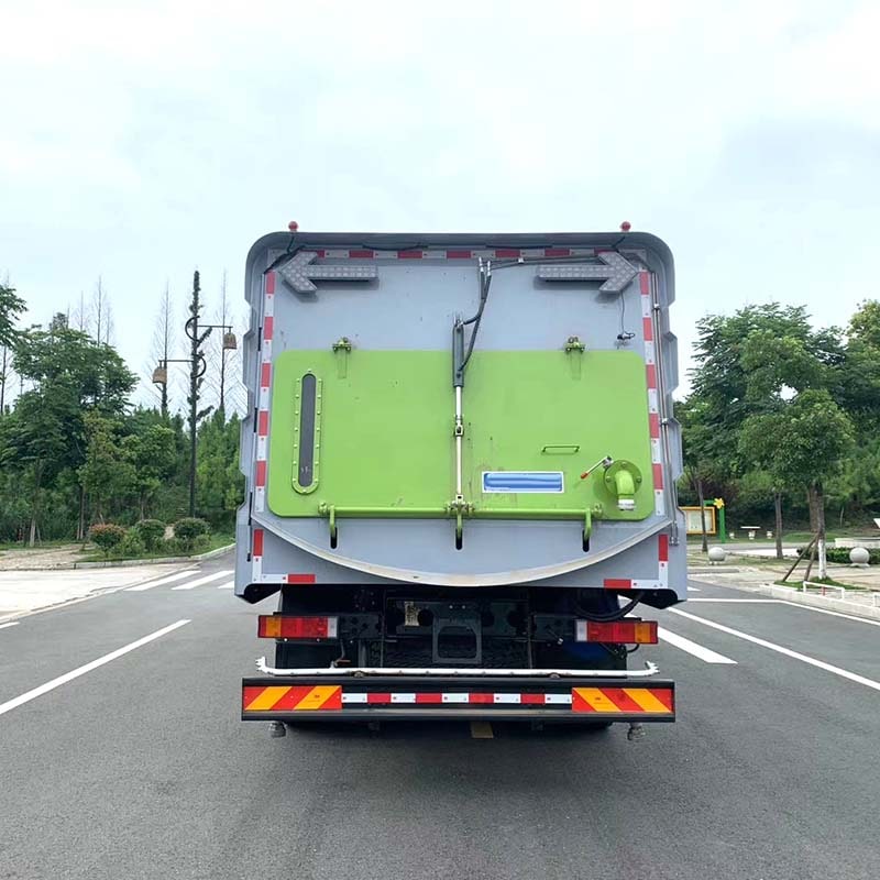 Dongfeng 6x4 multi-functional road sweeper truck