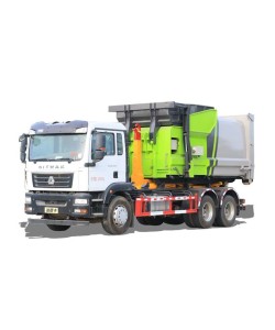 HOWO 6x4 Hydraulic Hook-lift garbage truck