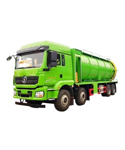 شاحنة شفط مياه الصرف الصحي Shacman 8x4 30CBM للبيع