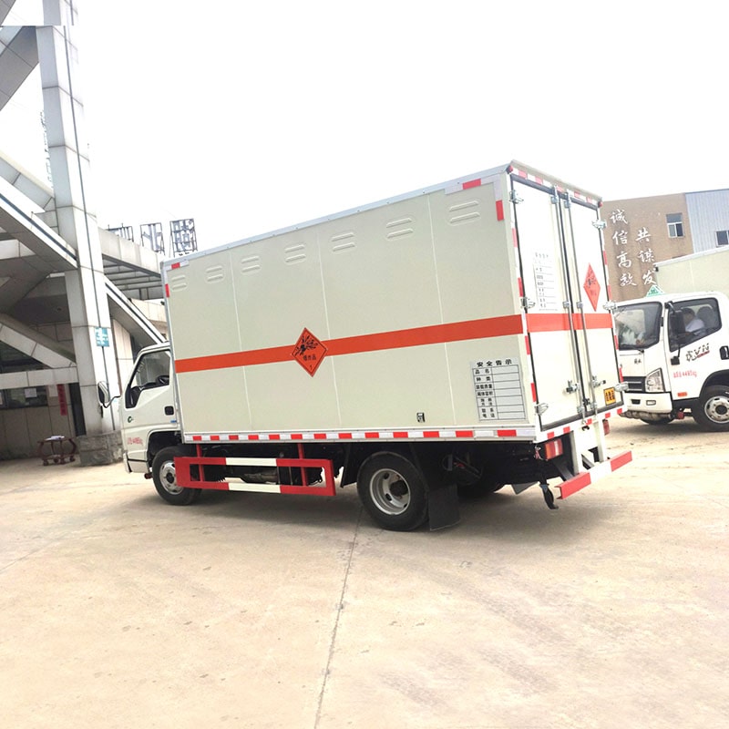JMC firecracker transport blasting equipment truck