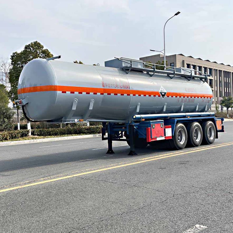 28.5 cbm semi-trailer chemicals transport truck