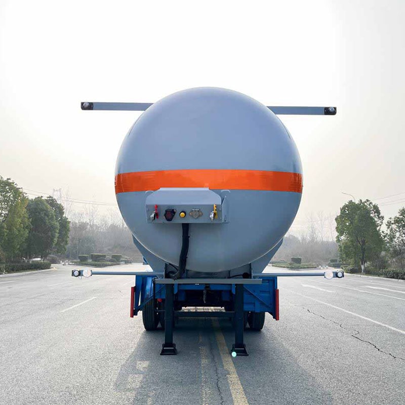 18 cbm semi-trailer concentrated sulfuric acid transport truck