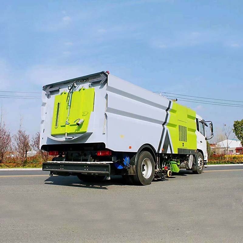 Dongfeng 4x2 Multipurpose 18 ton road sweeper truck