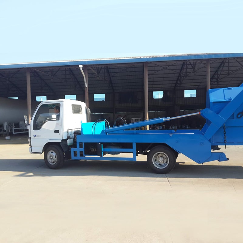 New or Used ISUZU 5 CBM Skip Loader Waste Garbage Truck