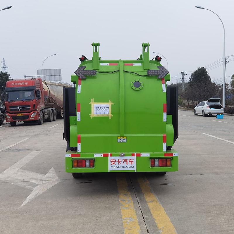 JMC 6m3 carbon steel kitchen garbage truck