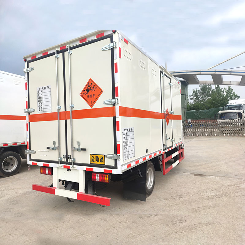 JMC firecracker transport blasting equipment truck