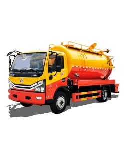Dongfeng 4*2 10 ton vacuum truck sewage suction