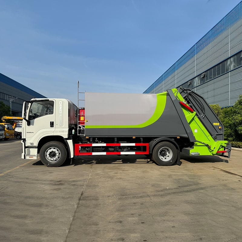 Camion compacteur à ordures ISUZU 8 CBM Camion de compression des déchets