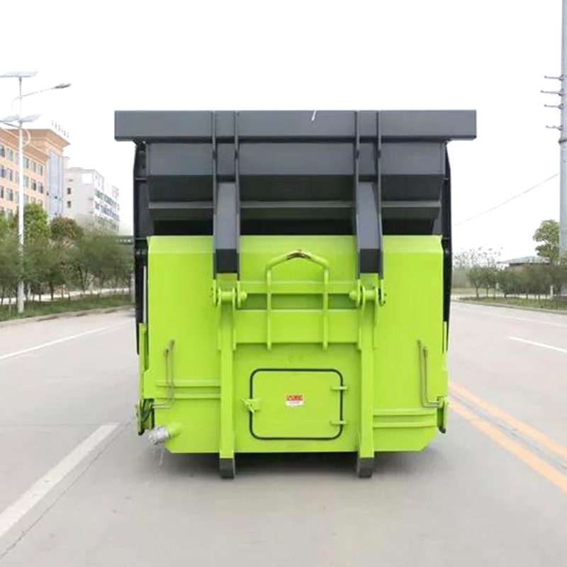 20cbm mobile compressed garbage station hook up garbage trucks