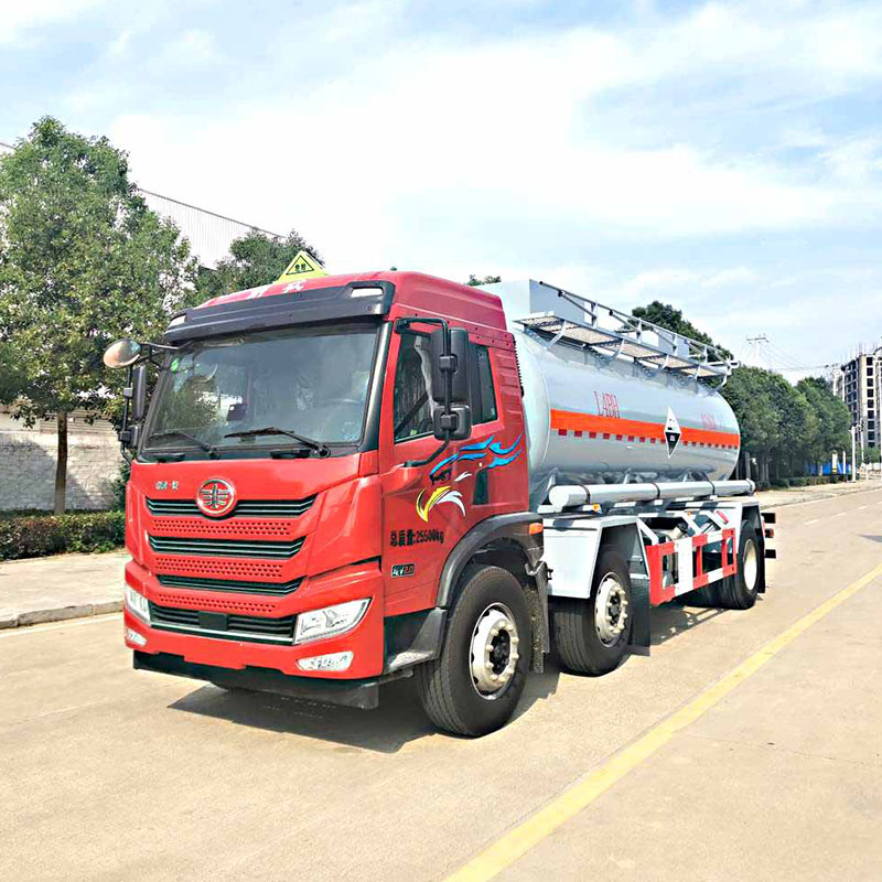 FAW 15 ton Chemical / Acid Tanker Trucks For Sale