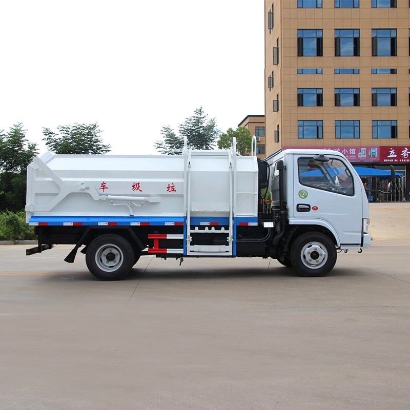 SINOTRUK hydraulic carbon steel 6*4 refuse transfer  truck