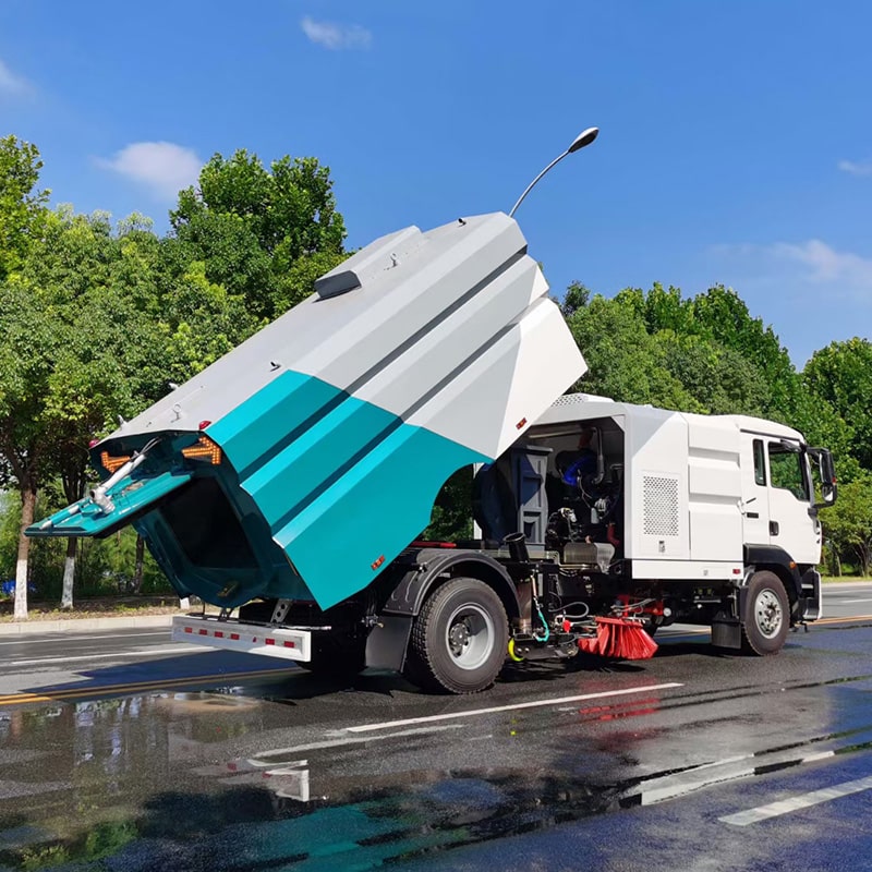 Camion balayeuse de voirie HOWO 9m3