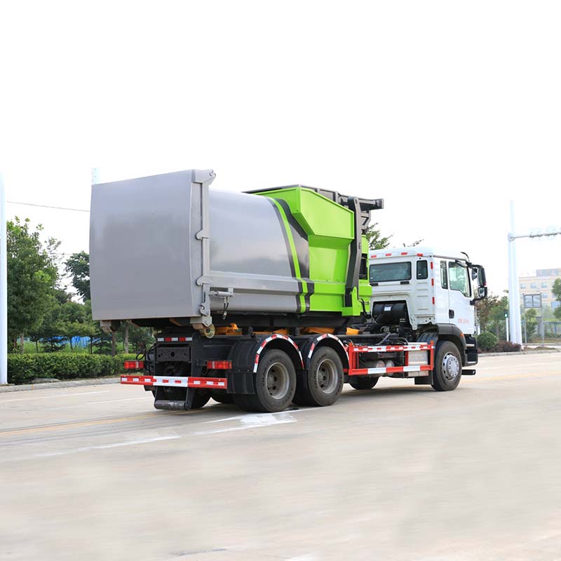 HOWO 6x4 Hydraulic Hook-lift garbage truck