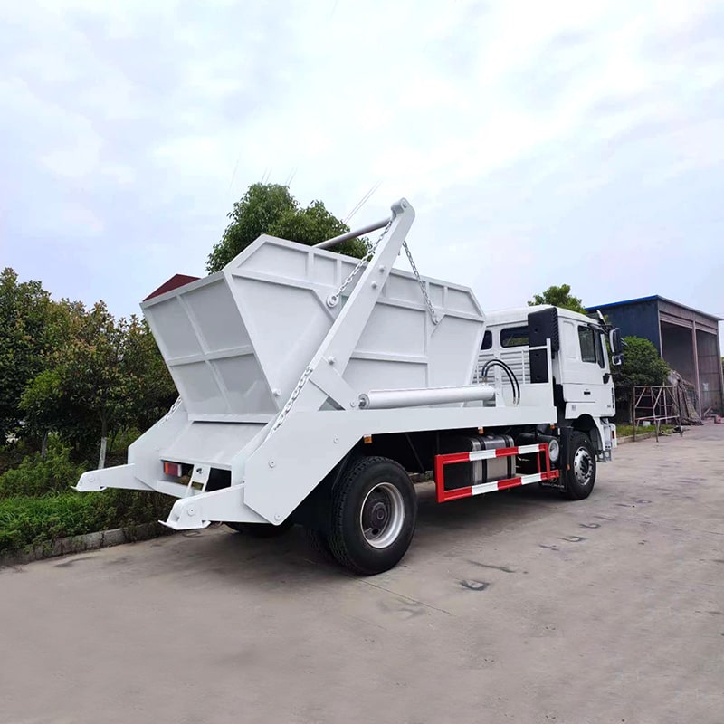 Shacman 4x2 10 Ton 15 Ton  Swing Arm Garbage Truck