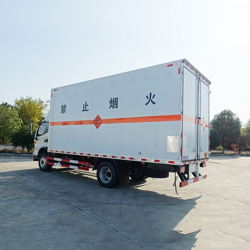 JAC 4*2  blasting equipment van cargo truck for sale