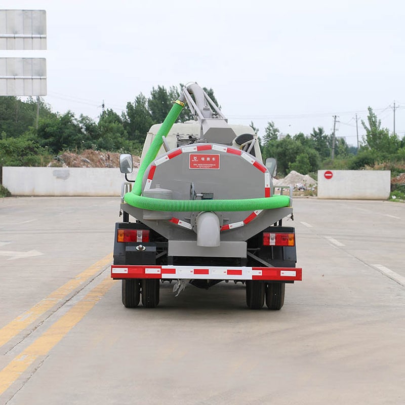 JAC 4*2 high pressure sewage suction cleaning truck
