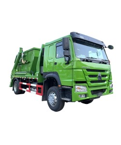 Howo Heavy 10Ton Skip Loader Garbage Truck Price