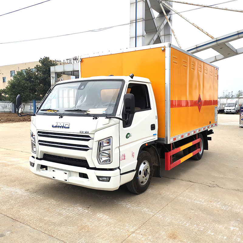 JMC good quality rectangular explosive transporting truck