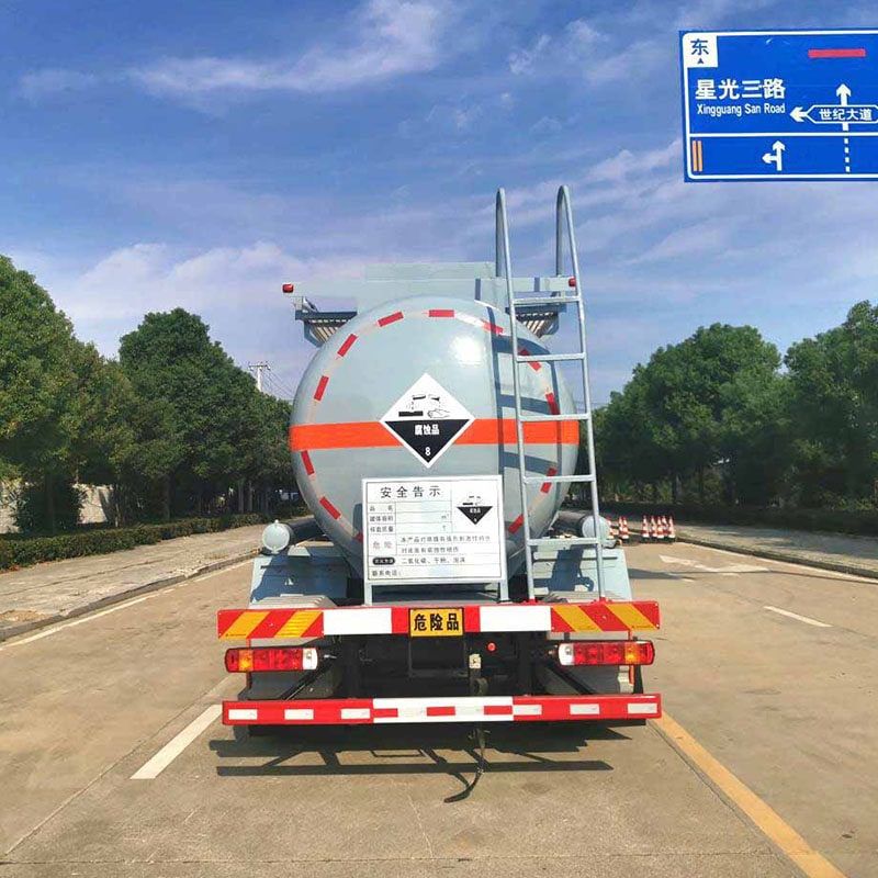 FAW 15 ton Chemical / Acid Tanker Trucks For Sale